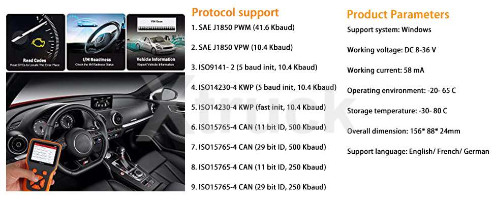Y09 OBDII Code Reader Diagnostic Scanning Tool Engine Fault Scanner Automotive Scanner car Check Diagnostic Scanning Tool