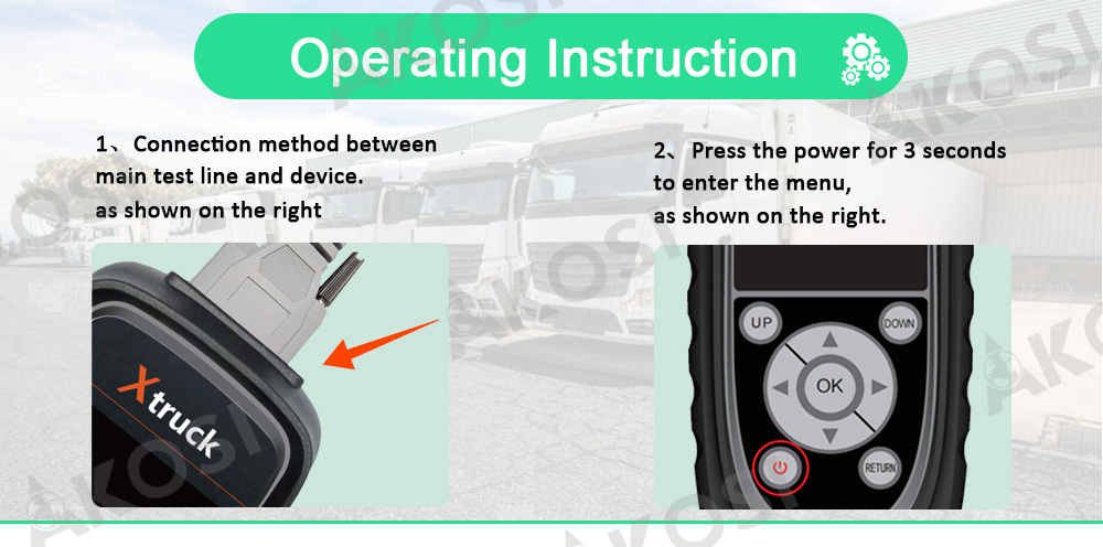 Xtruck Y005 CAN-BUS node search Urea SCR tester urea pump Nitrogen sensor Level sensor detector diagnosis tool