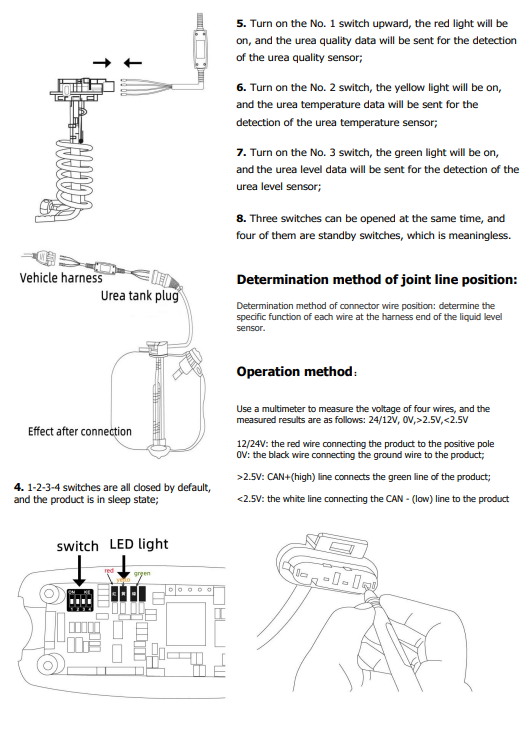 Xtruck 24V Diesel Euro Truck Urea Sensor Repair Tool