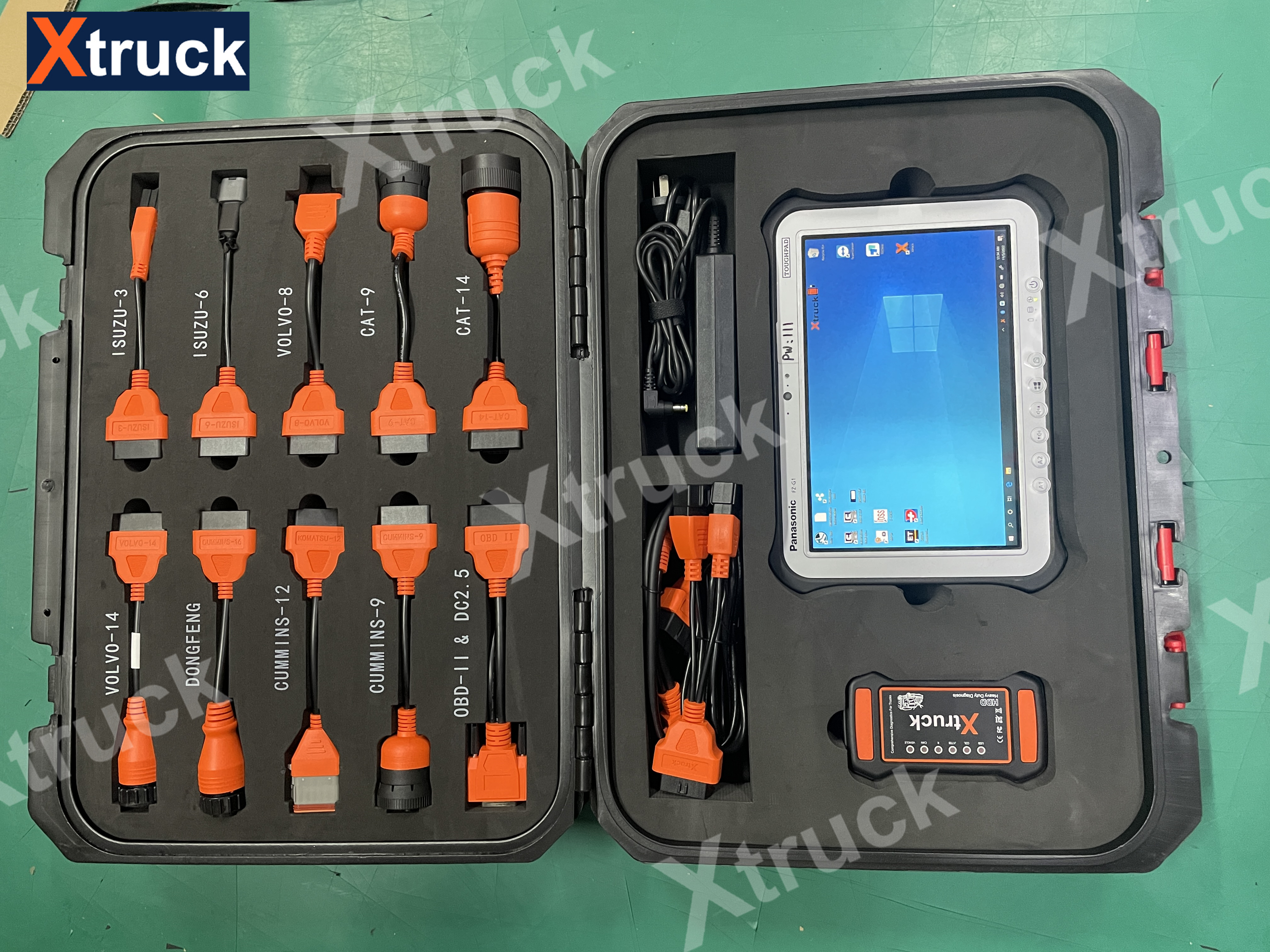 Xtruck Y009 HDD +CF19 Laptop for Construction Excavators Diagnostic Kit
