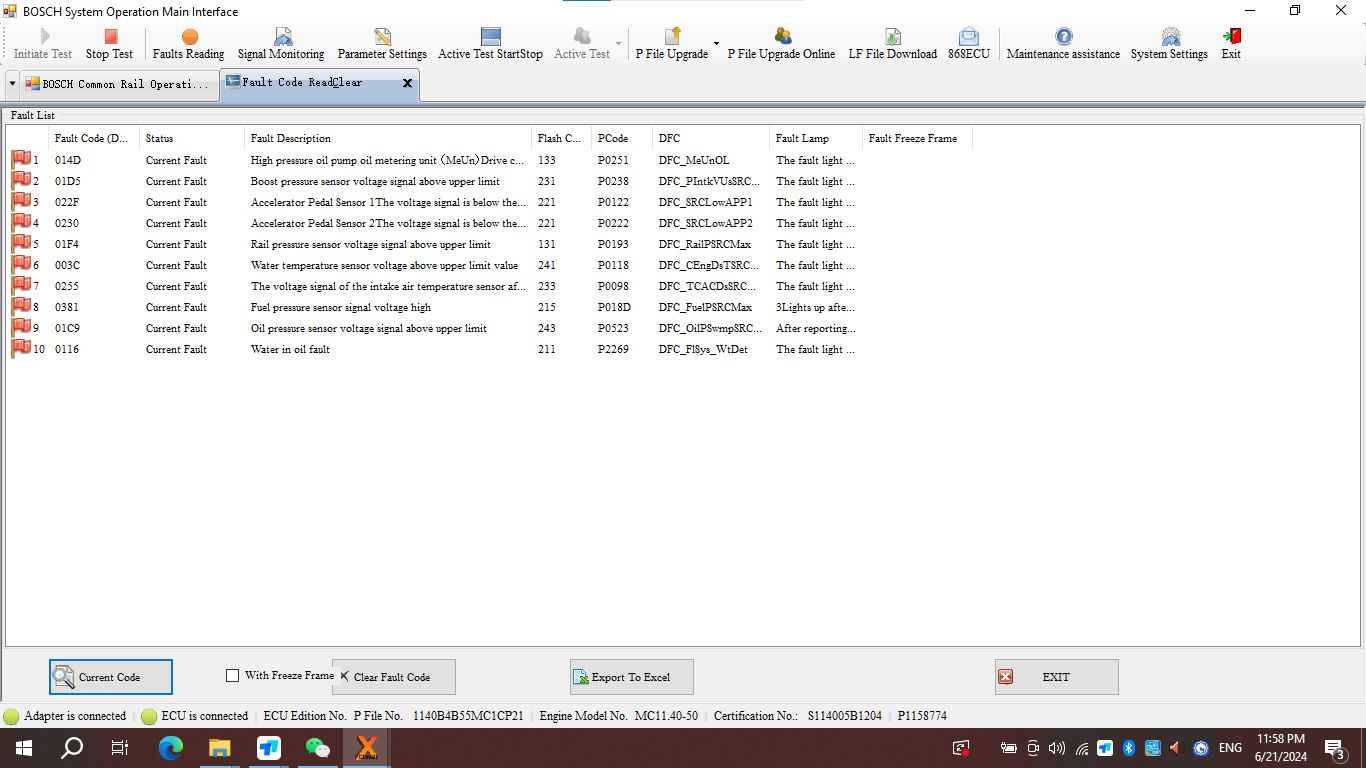 Xtruck Chassis Inspection with ZF Function Fast SINOTRUCK WABCO KNORR