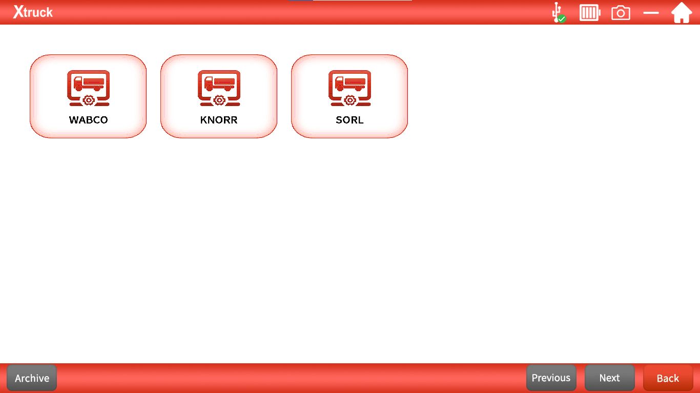 Xtruck Chassis Inspection with ZF Function Fast SINOTRUCK WABCO KNORR