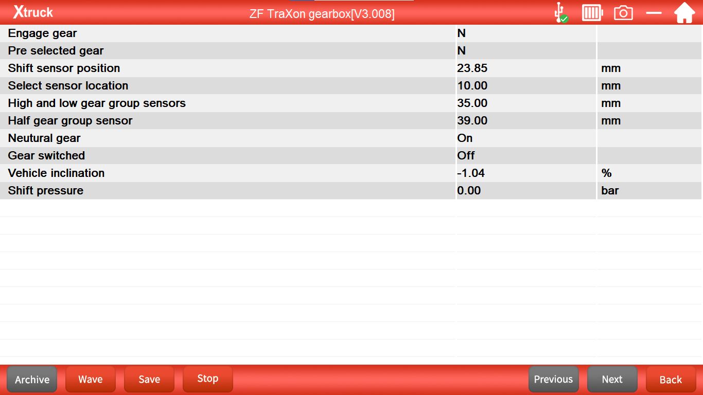 Xtruck Chassis Inspection with ZF Function Fast SINOTRUCK WABCO KNORR