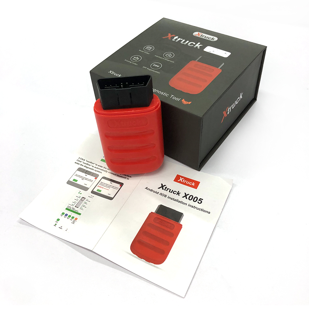 Xtruck X005 Intelligent Diagnosis ECU Quick Flashing support SHACMAN，SINOTRUCK，DongFeng，FAWDE