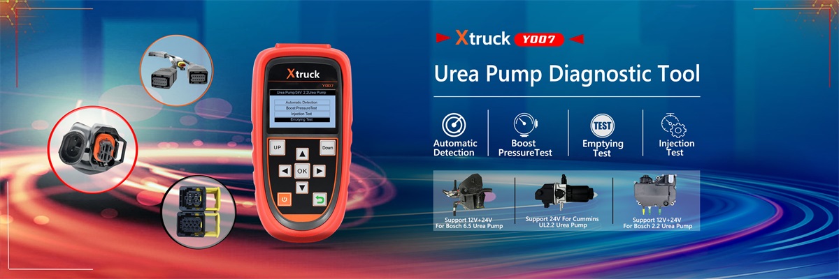 Xtruck Y007 Urea Pump Diagnostic Tool Support for 6.5/2.2