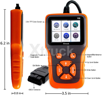 Y09 OBDII Code Reader Diagnostic Scanning Tool Engine Fault Scanner Automotive Scanner car Check Diagnostic Scanning Tool