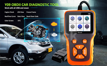 Y09 OBDII Code Reader Diagnostic Scanning Tool Engine Fault Scanner Automotive Scanner car Check Diagnostic Scanning Tool