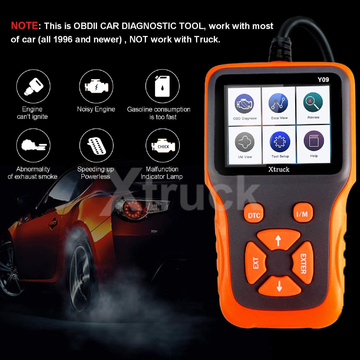Automotive Scanner OBD2 Scanner Y09 check Engine Code Reader OBD2 Scanner Car Check Engine Fault Diagnostic Scanning Tool