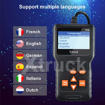 XTRUCK Y10 OBD2 Fault Code Reader ODB2 Car Diagnostic Tool pk LAUNCH X431 CR3001 OBD2 Scanner Creader 3001 code read