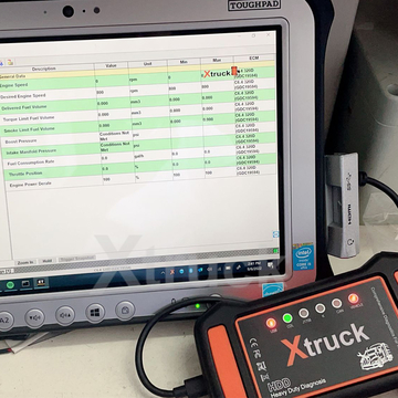 XTRUCK FOR ISUZU-6 Cable engineering construction machinery truck excavator bus loader diagnostic tool