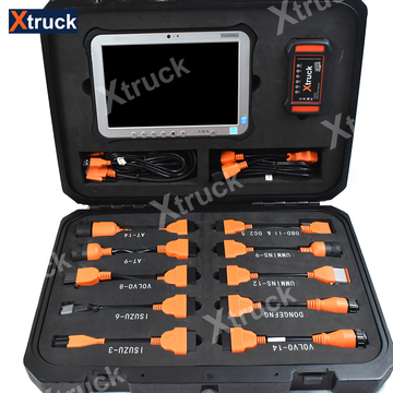 Xtruck Y009 HDD +FZ G1 tablet for Heavy duty Truck Diagnostic Kit