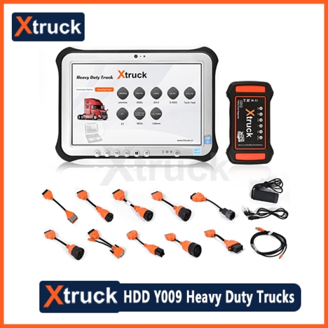 Xtruck Y009 HDD +FZ G1 tablet for Heavy duty Truck Diagnostic Kit